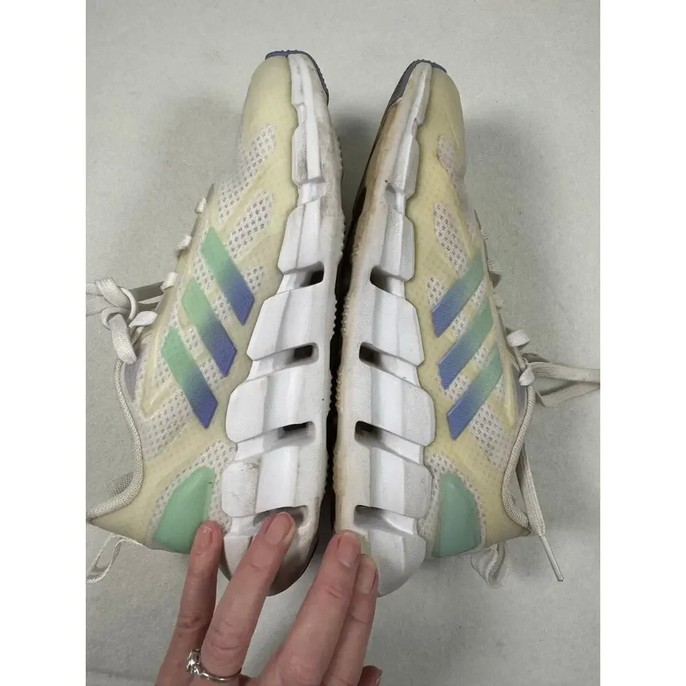 Adidas Women's Ventice Climacool GZ0647 Running Shoes Sneakers White Yellow 7